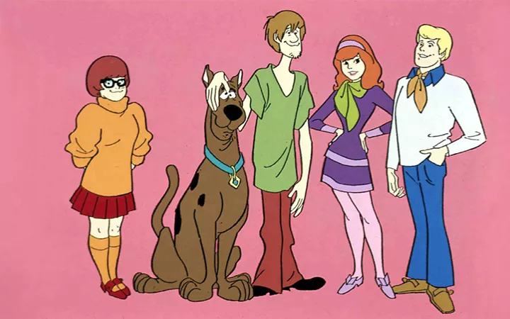 Velma, Scooby Doo, Shaggy, Daphne und Freddy